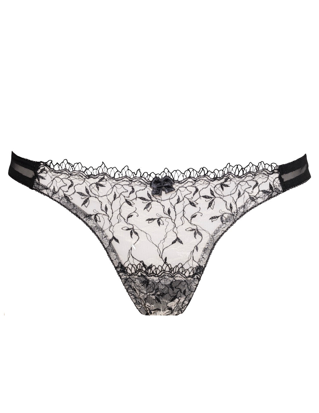 Séduisante Peep Thong