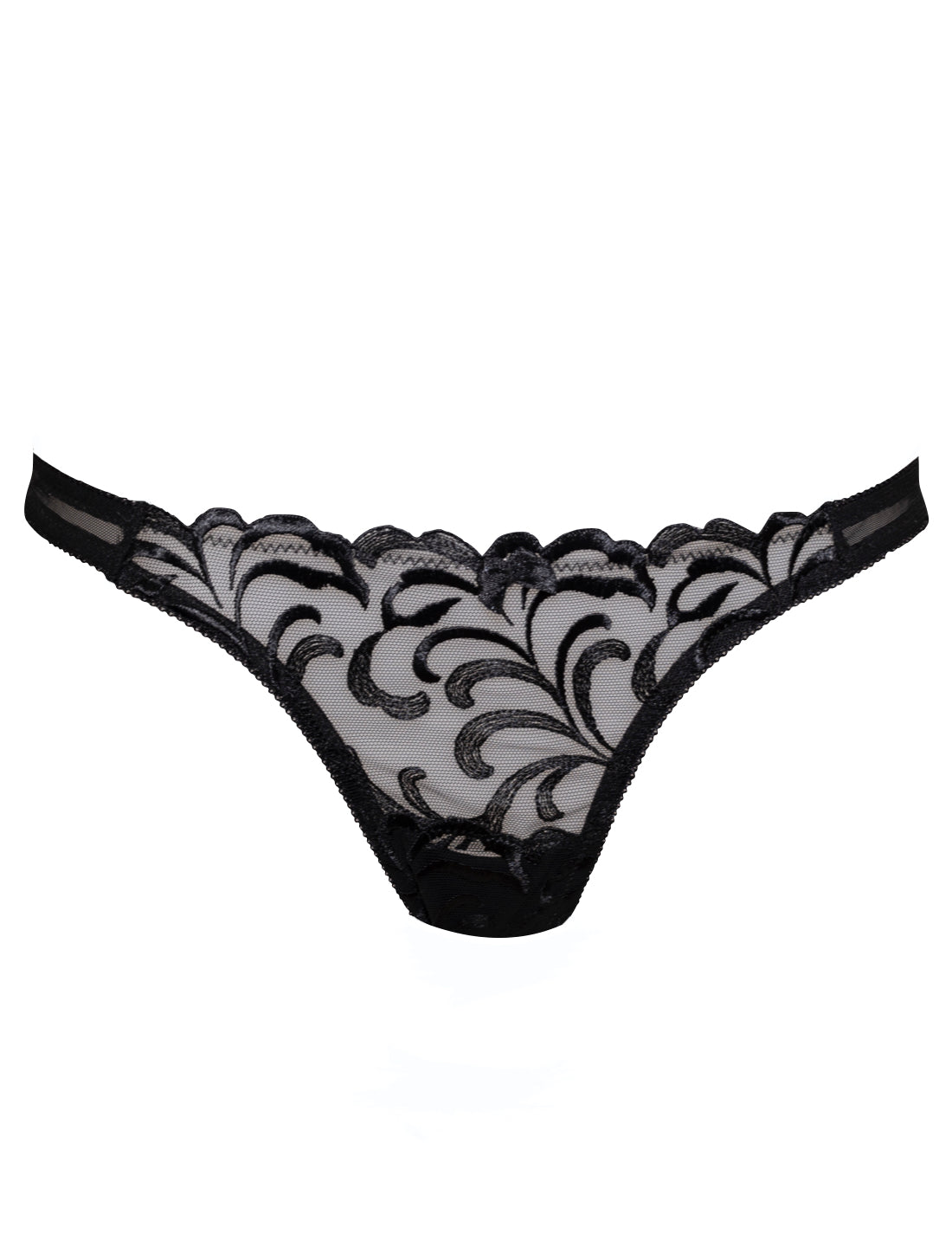 Fougère Peep Thong