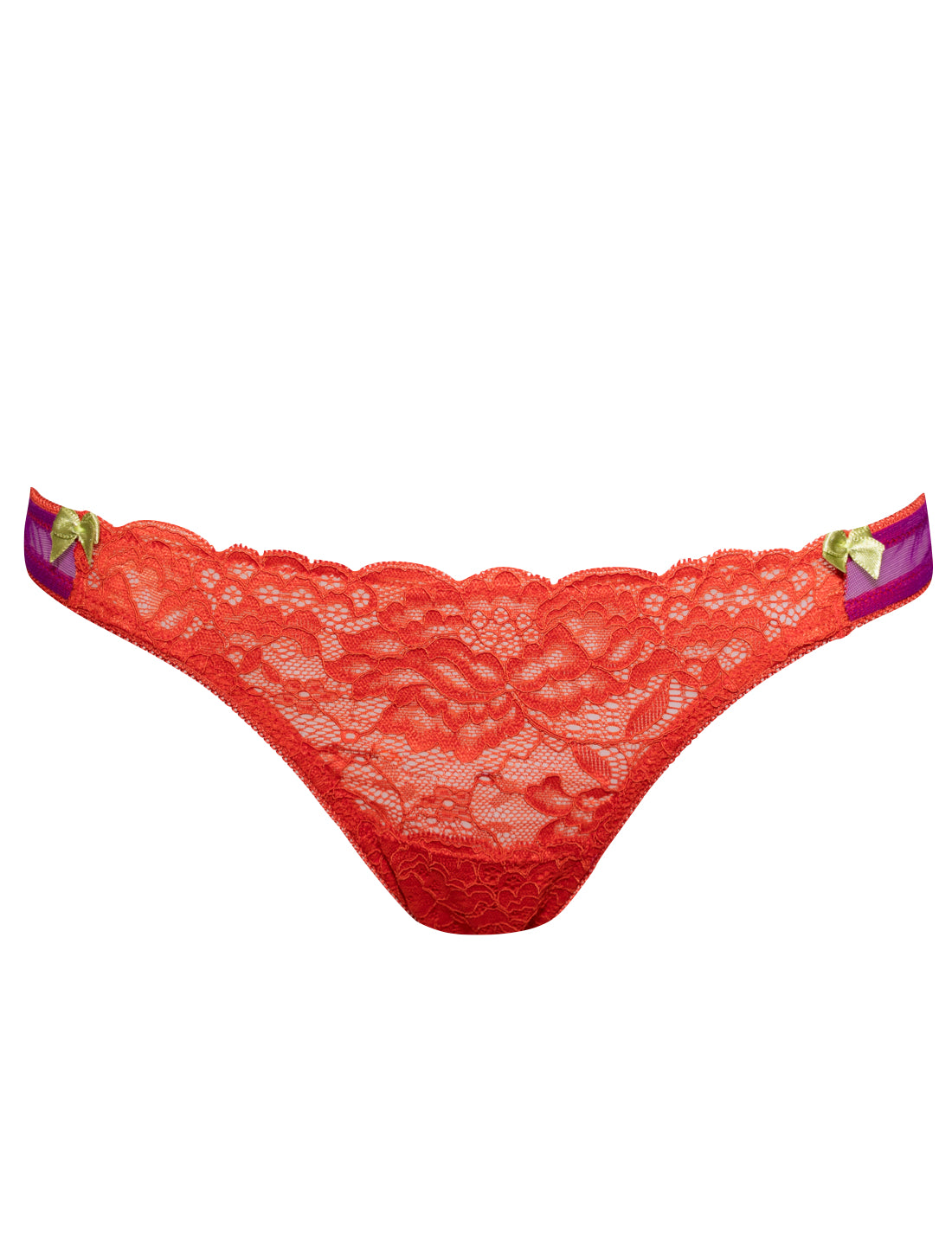 Orange Crush Peep Thong