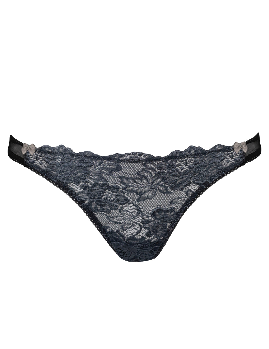 Charme du Charbon Peep Thong