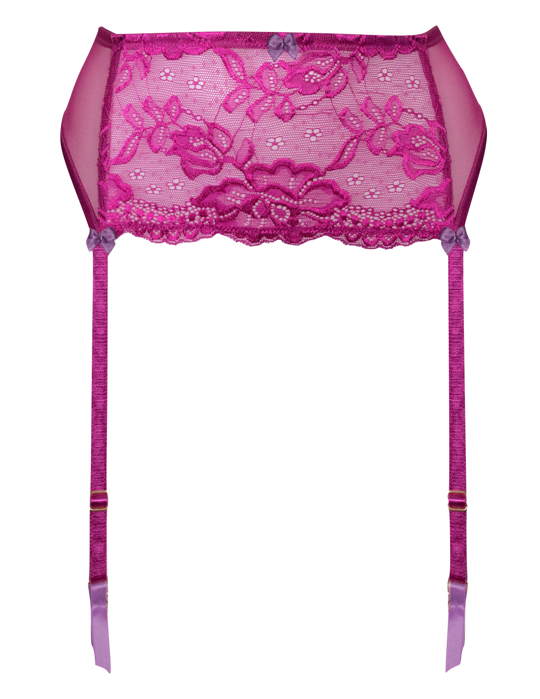 Fuchsia Fever Suspenders