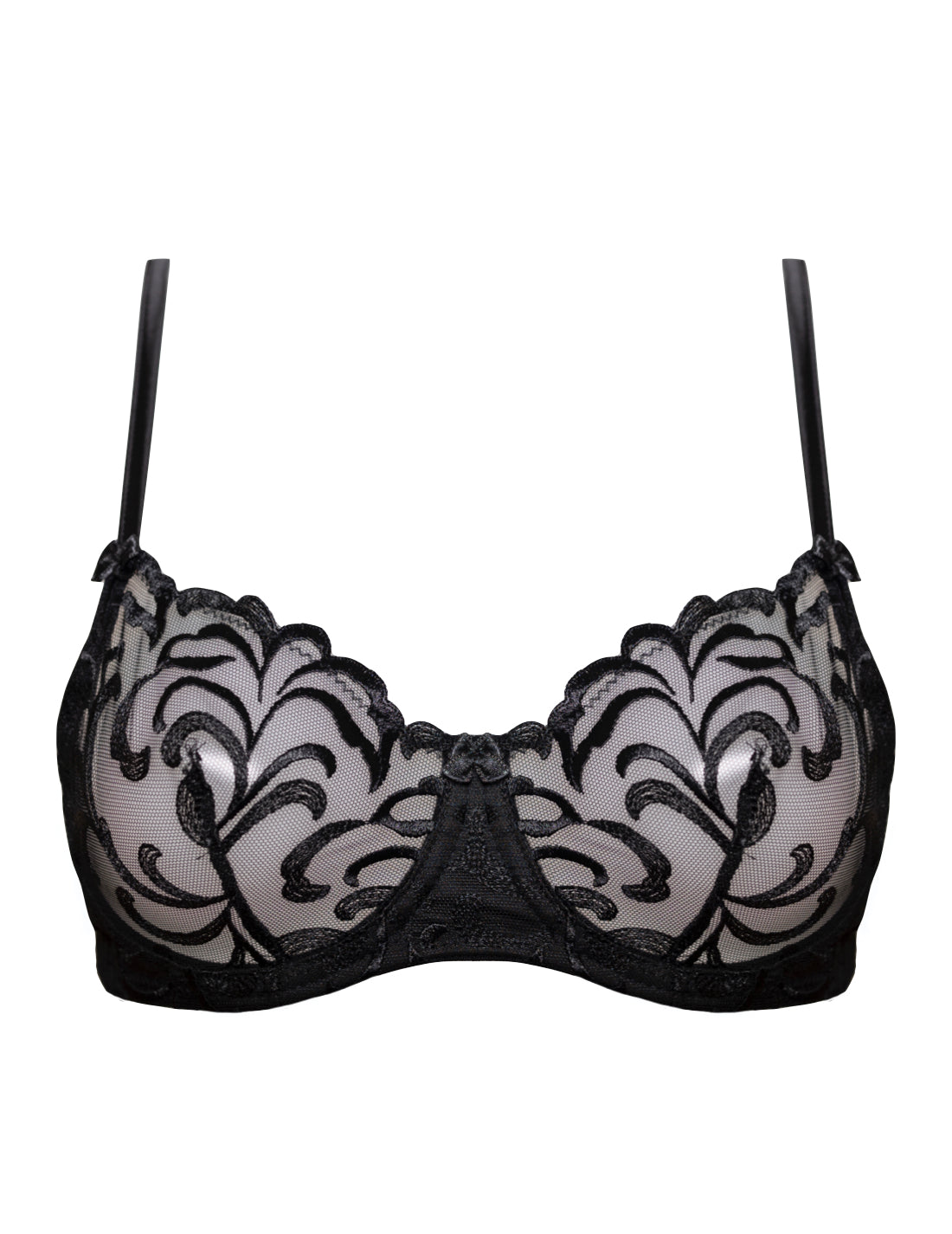Mimi Holliday Bra Size 36F Black Chase the Ace HM100BLK