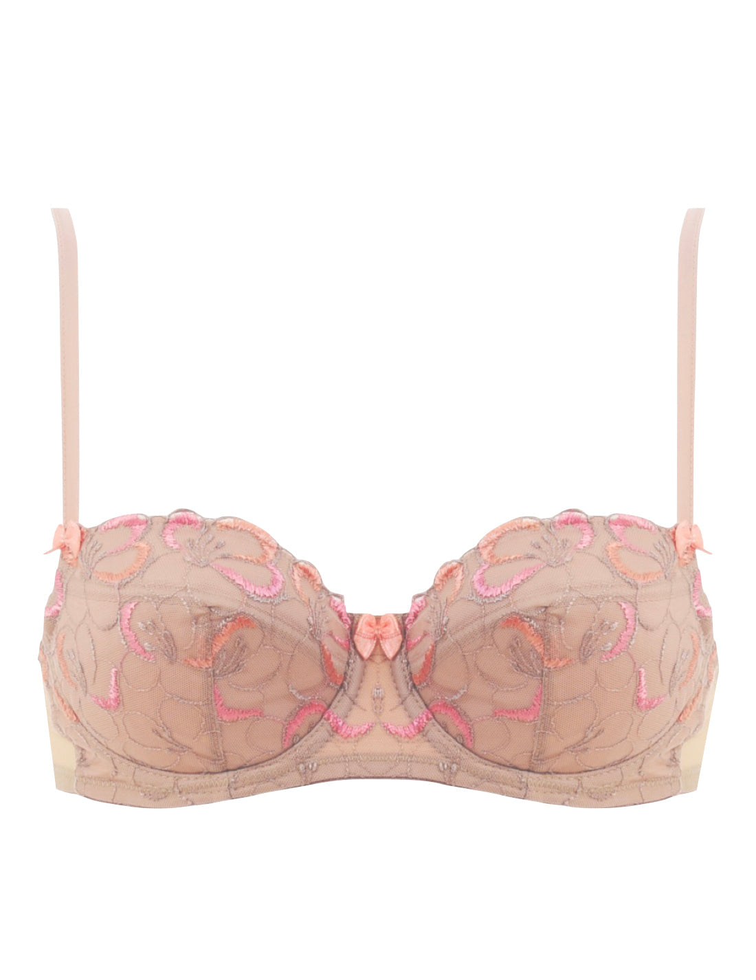 Amour Naturel Padded Push-Up Bra, Brief, Suspender & Bag Gift Set