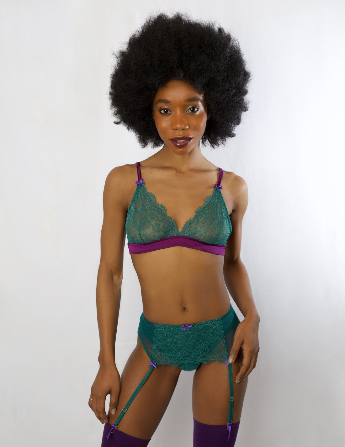 Émeraude Triangle Bra