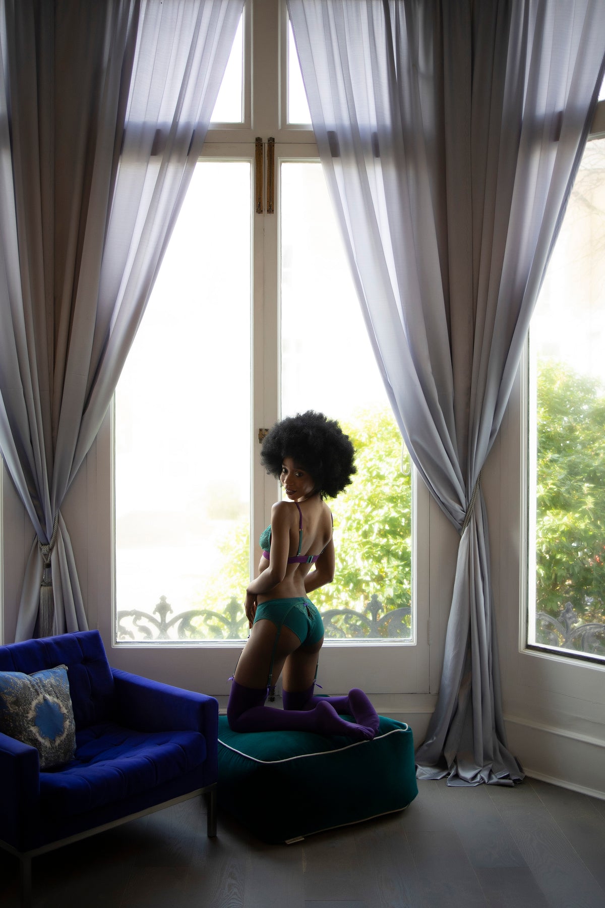 Émeraude Peep Knicker