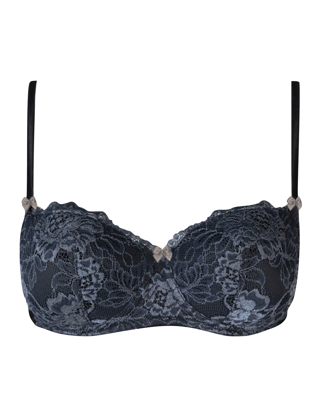 Charme du Charbon Padded Push-Up Bra