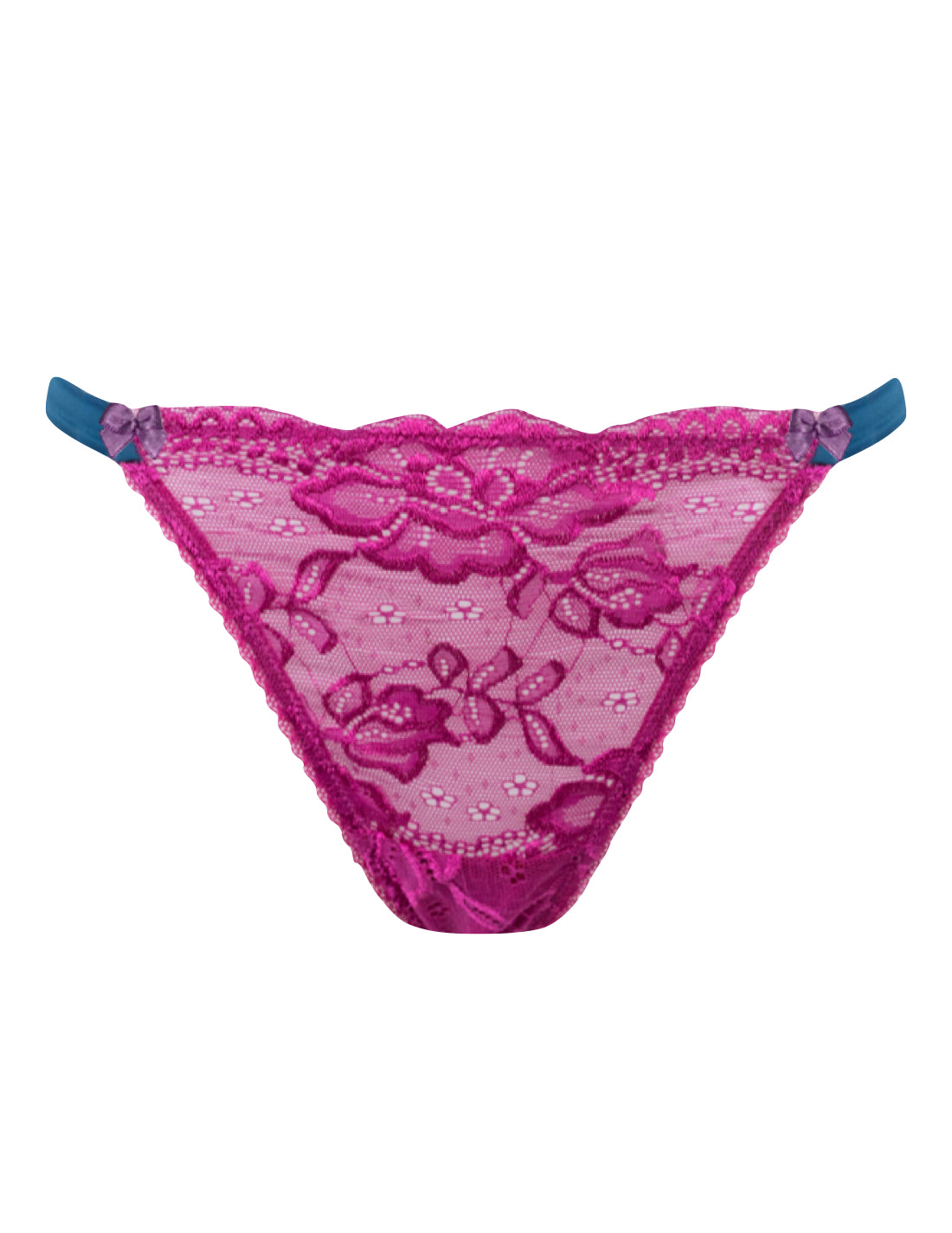 MIMI HOLLIDAY Fabulous Neon Pink Lace Padded Demi Bra Size UK 36B - EUR 80B  BNWT 5291211333611 on eBid Canada