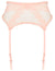 Peach Lace Suspenders | Mimi Holliday Luxury Lingerie