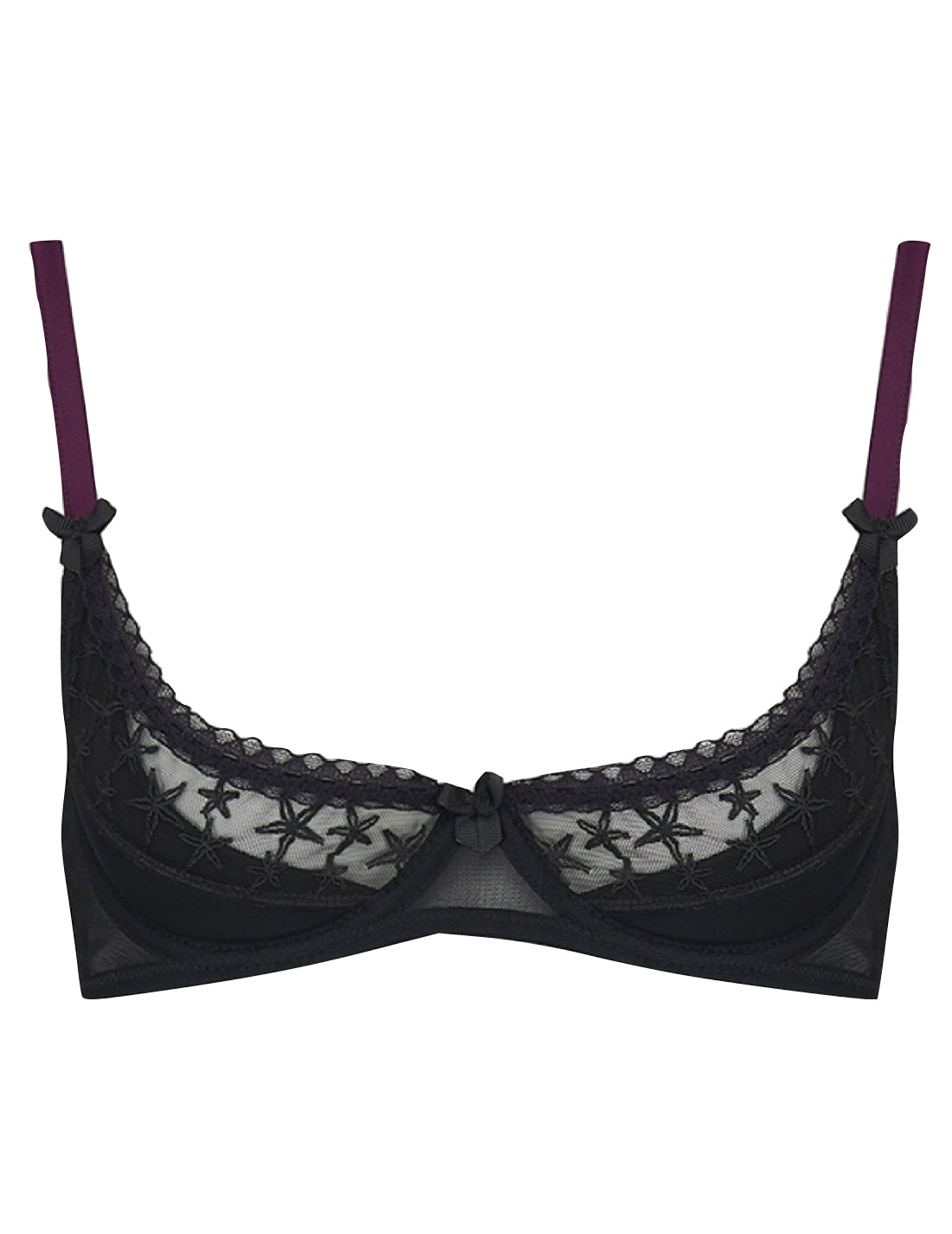 Starry Night Ouvert Demi Cup Bra